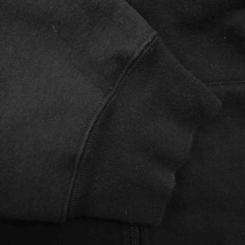 Supreme シュプリーム 19AW Text Stripe Zip Up Hooded Sweatshirt ブラック系 XL【新古品】【未使用】【中古】