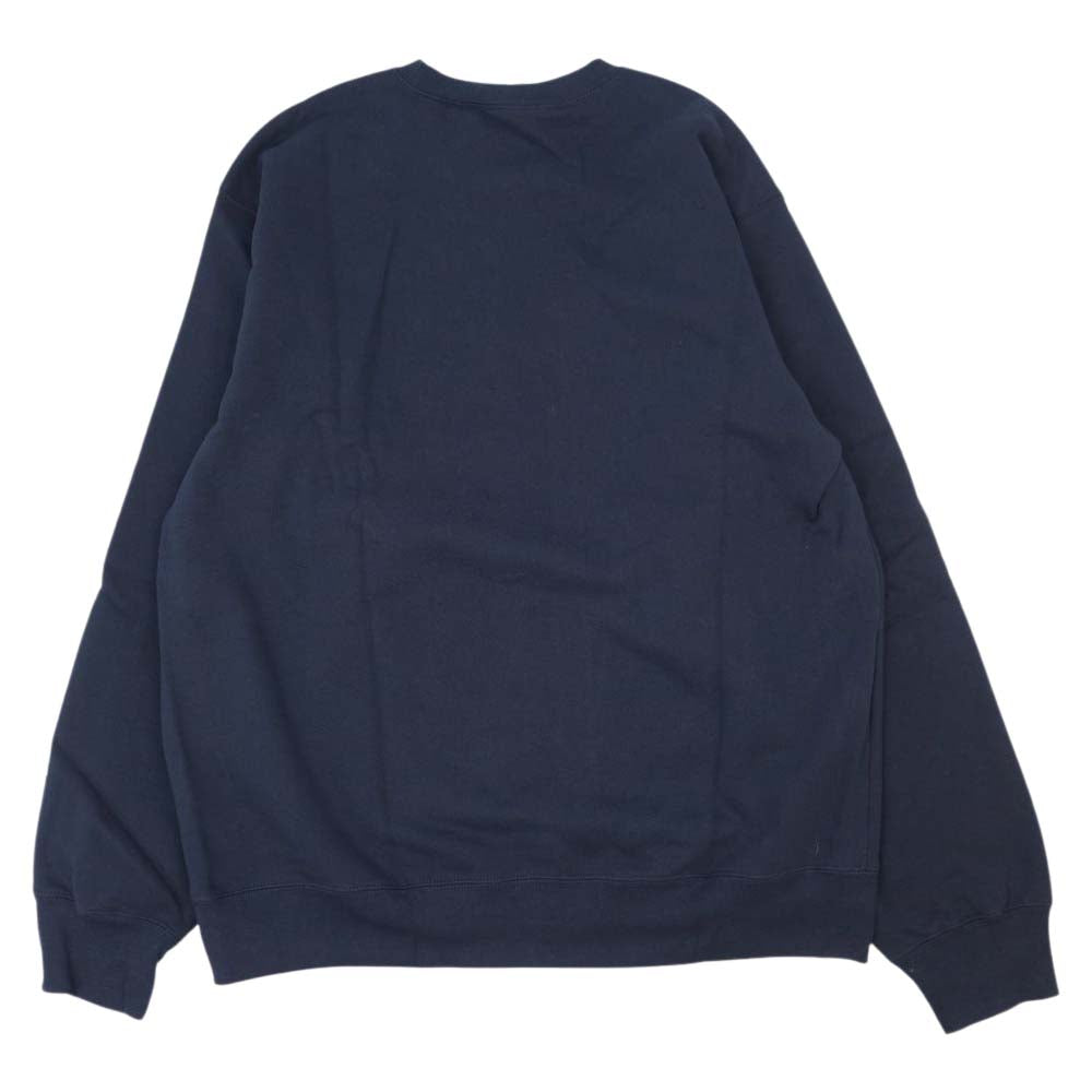 Supreme シュプリーム 20SS Underline Crewneck アンダーライン クルーネック ネイビー系 XL【新古品】【未使用】【中古】