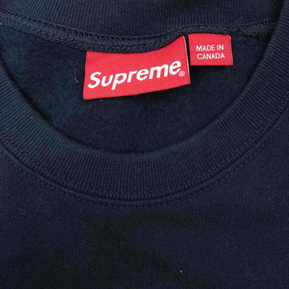 Supreme シュプリーム 20SS Underline Crewneck アンダーライン クルーネック ネイビー系 XL【新古品】【未使用】【中古】