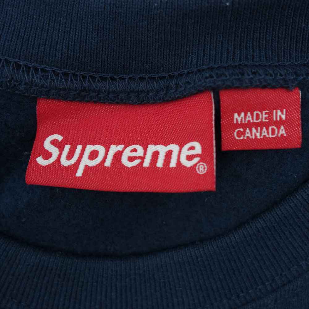 Supreme シュプリーム 20SS Underline Crewneck アンダーライン クルーネック ネイビー系 XL【新古品】【未使用】【中古】