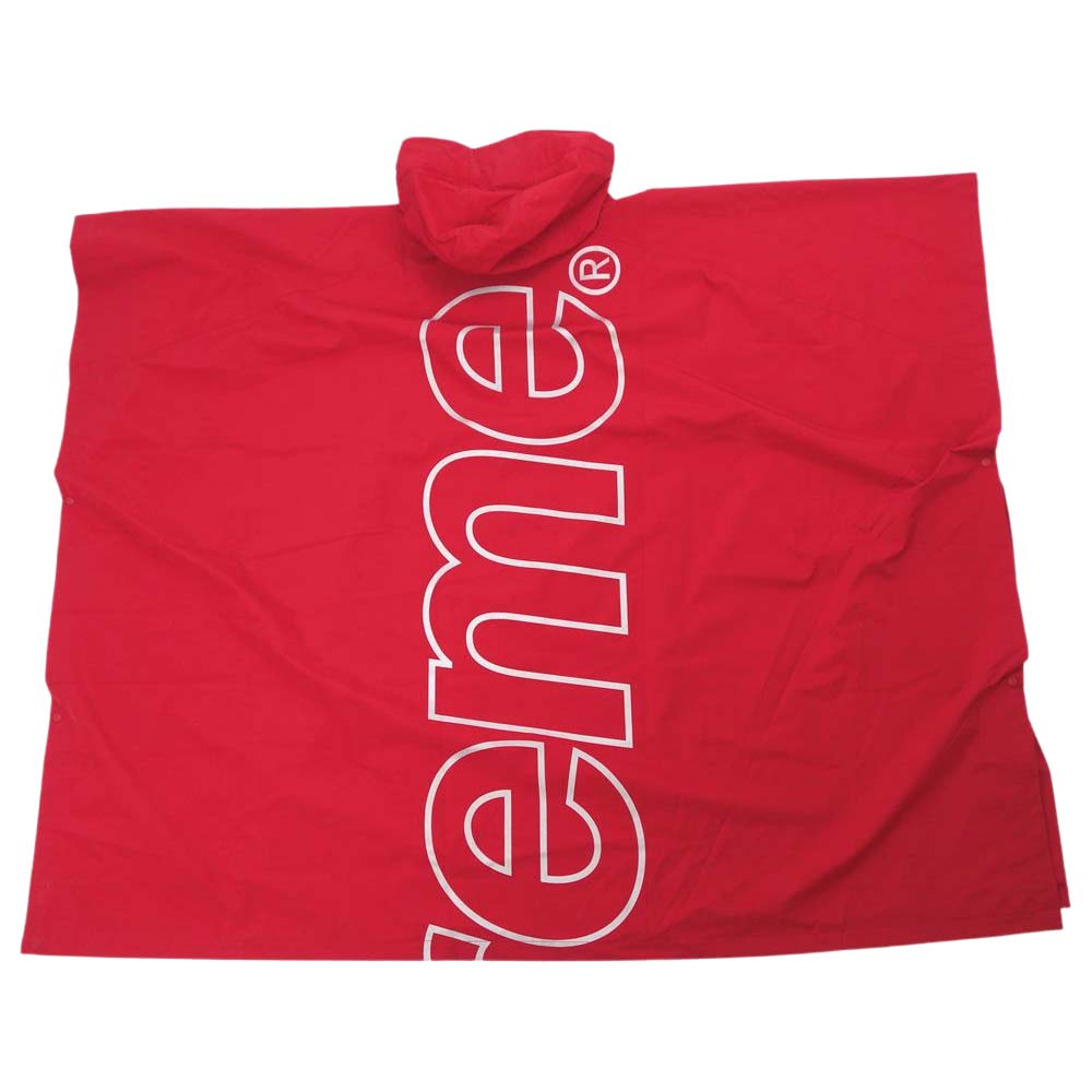 Supreme シュプリーム 19SS GORE TEX Ponch ゴアテックス ポンチョ レッド系 XL【新古品】【未使用】【中古】
