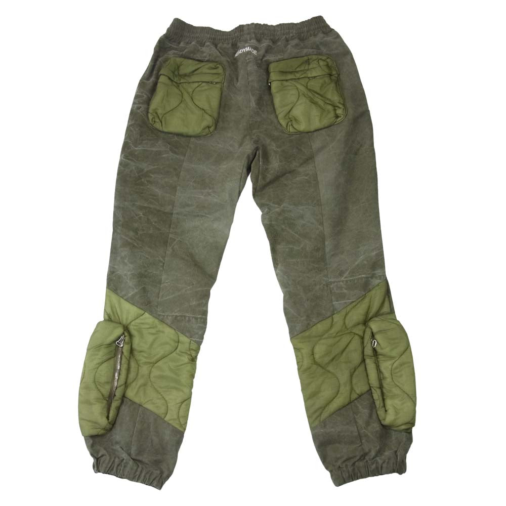 READY MADE レディメイド LINER TACTICAL PANTS ライナー タクティカル ミリタリー カーゴ カーキ系 3【美品】【中古】