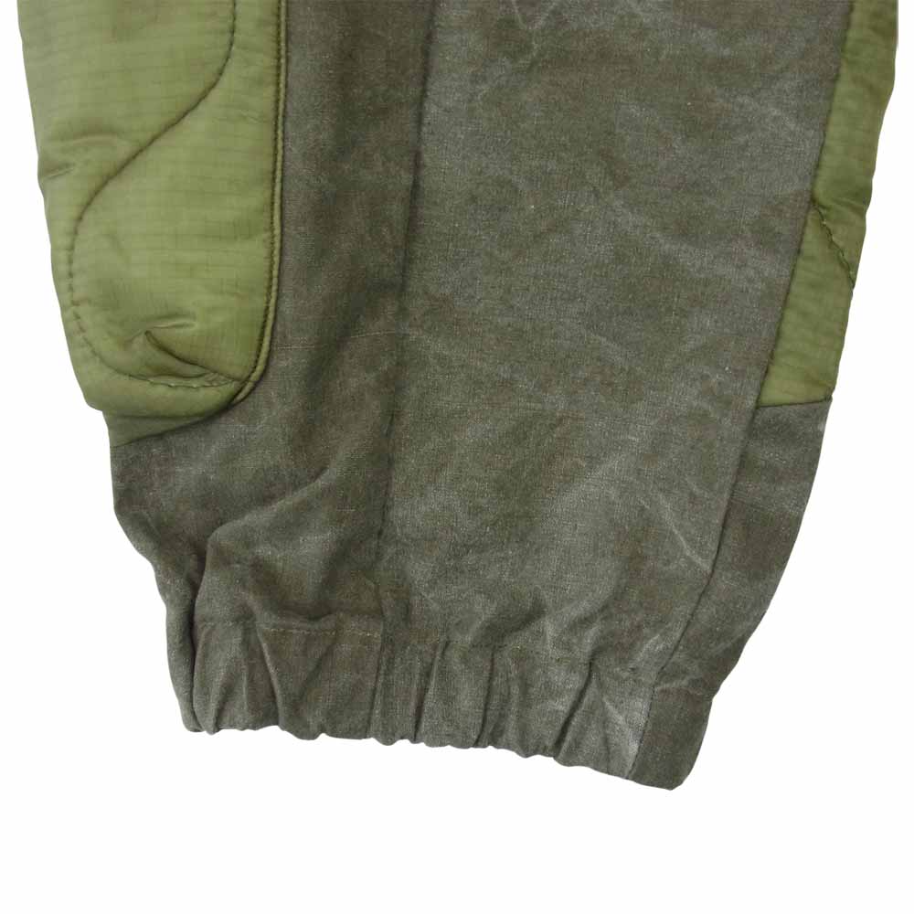 READY MADE レディメイド LINER TACTICAL PANTS ライナー タクティカル ミリタリー カーゴ カーキ系 3【美品】【中古】