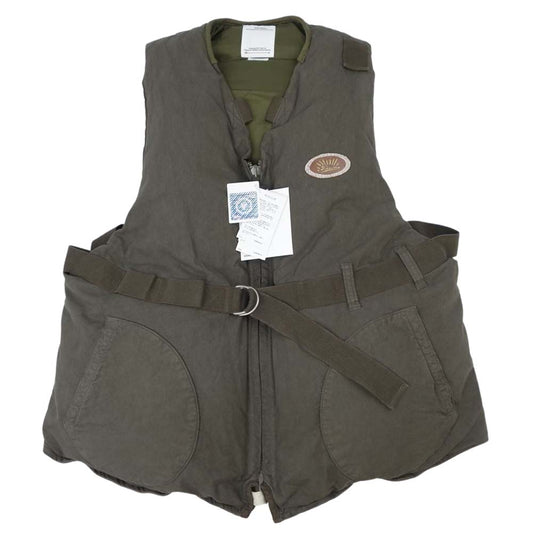 VISVIM ビズビム 20AW 120205013003 HARRIER DOWN VEST ハリアー ダウン ベスト カーキ系 5【新古品】【未使用】【中古】