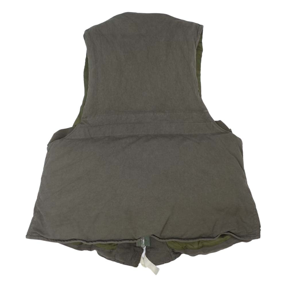 VISVIM ビズビム 20AW 120205013003 HARRIER DOWN VEST ハリアー ダウン ベスト カーキ系 5【新古品】【未使用】【中古】