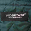 UNDERCOVER アンダーカバー 2021 UCZ9207 × SACAI サカイ 30th Anniversary Leather sleeve down jacket 30周年 レザー スリーブ 中綿 ブラック系 4【新古品】【未使用】【中古】