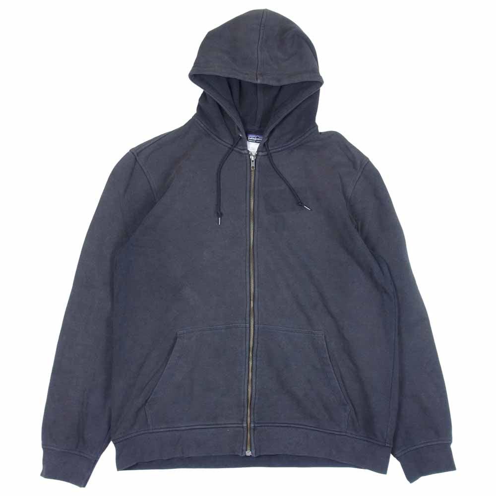 patagonia パタゴニア 12AW 27542 フライングフィッシュ ジップアップ パーカー チャコール系 L【中古】