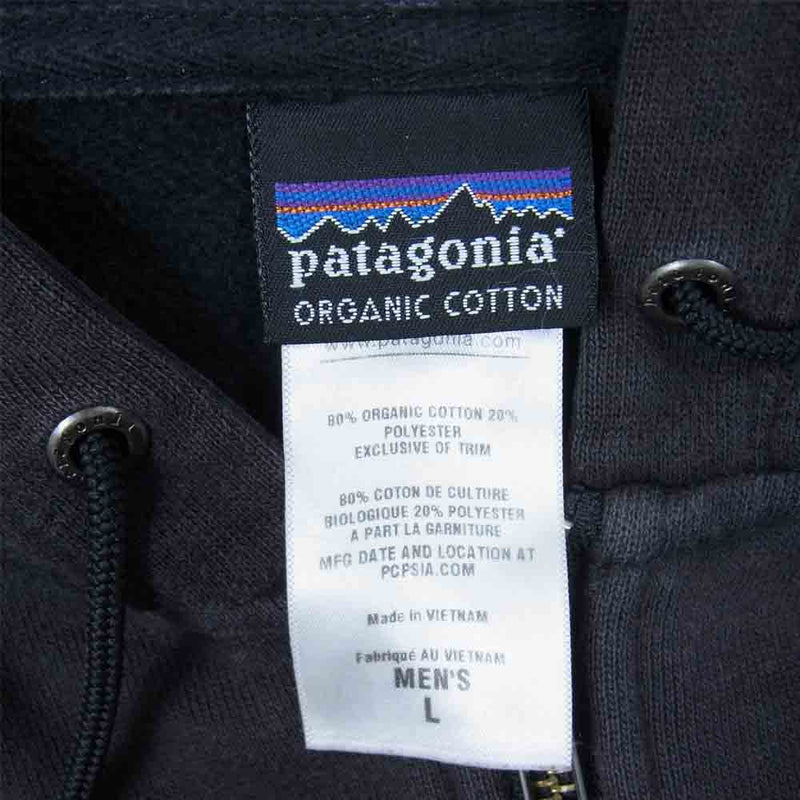 patagonia パタゴニア 12AW 27542 フライングフィッシュ ジップアップ パーカー チャコール系 L【中古】