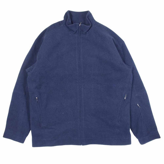 patagonia パタゴニア 02AW 27550 メルトンウール ジップ ジャケット ネイビー系 M【中古】