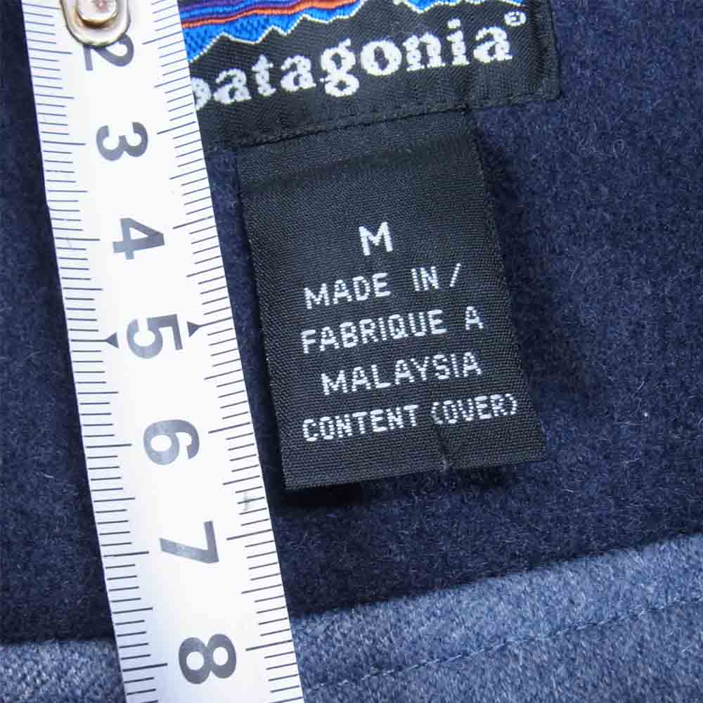 patagonia パタゴニア 02AW 27550 メルトンウール ジップ ジャケット ネイビー系 M【中古】