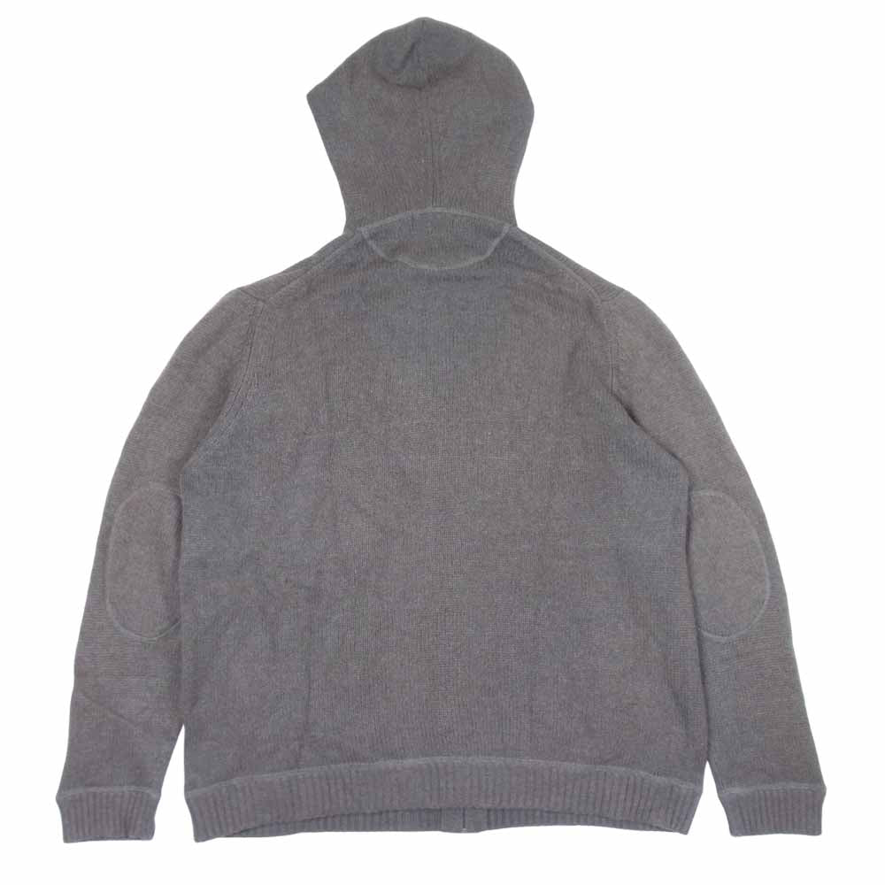 patagonia パタゴニア 07AW 50887 カシミア ニット パーカー ジップアップ チャコール系 L【中古】