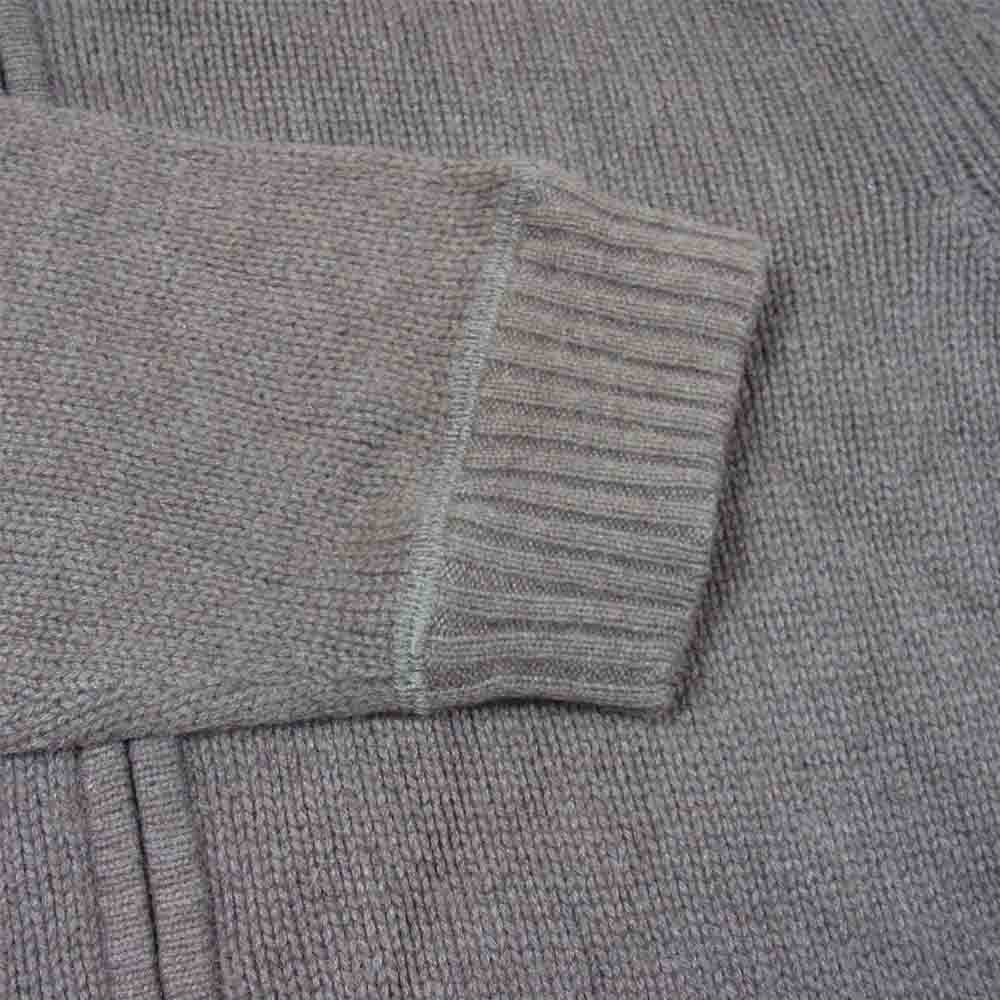 patagonia パタゴニア 07AW 50887 カシミア ニット パーカー ジップアップ チャコール系 L【中古】