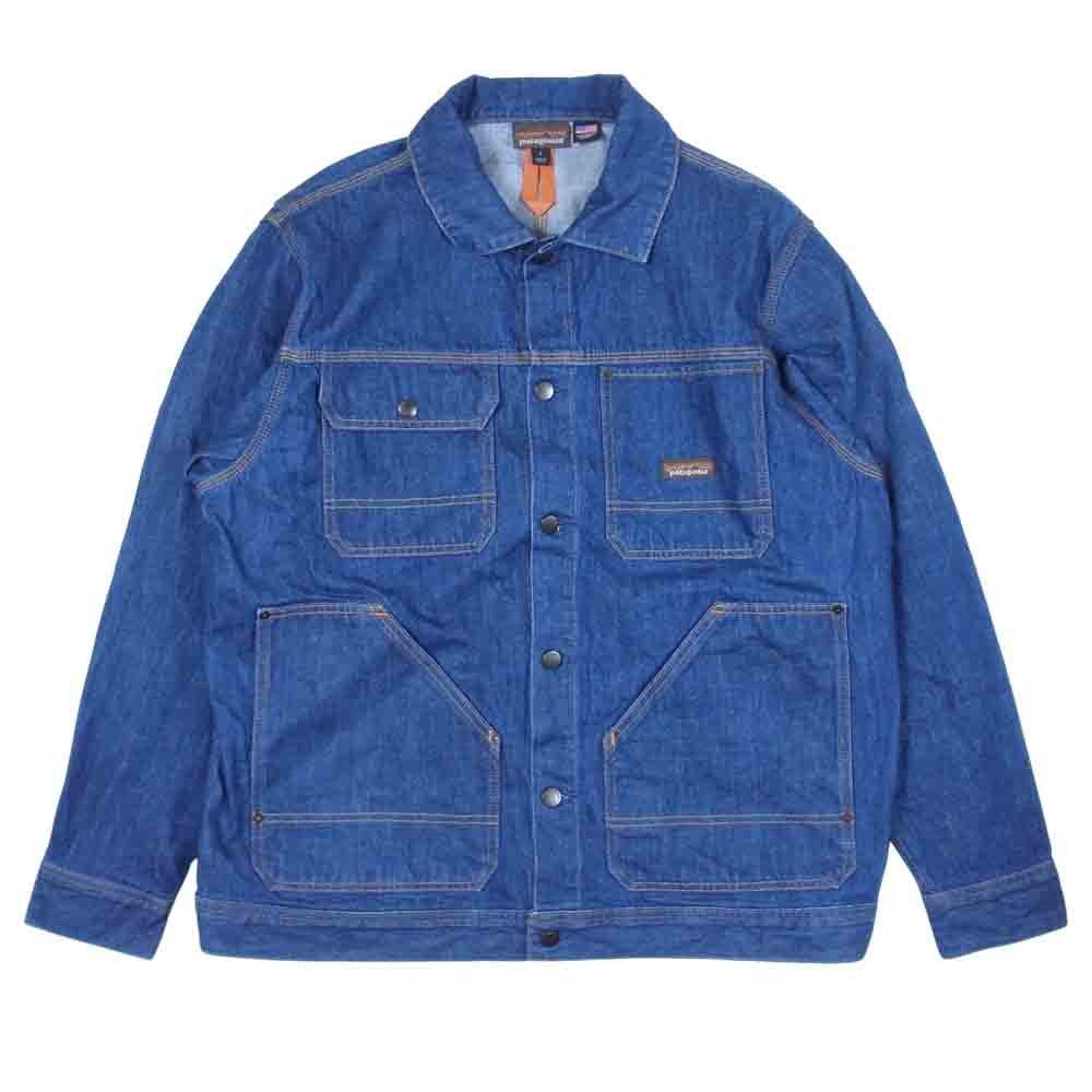 patagonia パタゴニア 19AW 27850 Steel Forge Denim Jacket スティール フォージ デニム インディゴブルー系 L【美品】【中古】