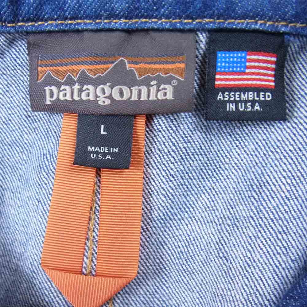 patagonia パタゴニア 19AW 27850 Steel Forge Denim Jacket スティール フォージ デニム インディゴブルー系 L【美品】【中古】