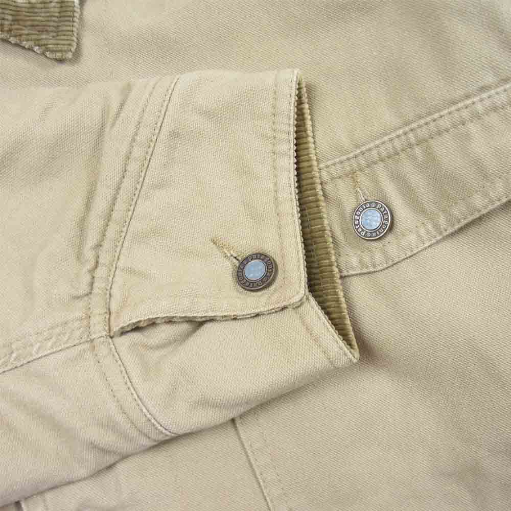 patagonia パタゴニア 04AW 27051 NUEVO RANGE JACKET 裏フリース ヌエボ レンジ コート カバーオール ジャケット ベージュ系 L【中古】