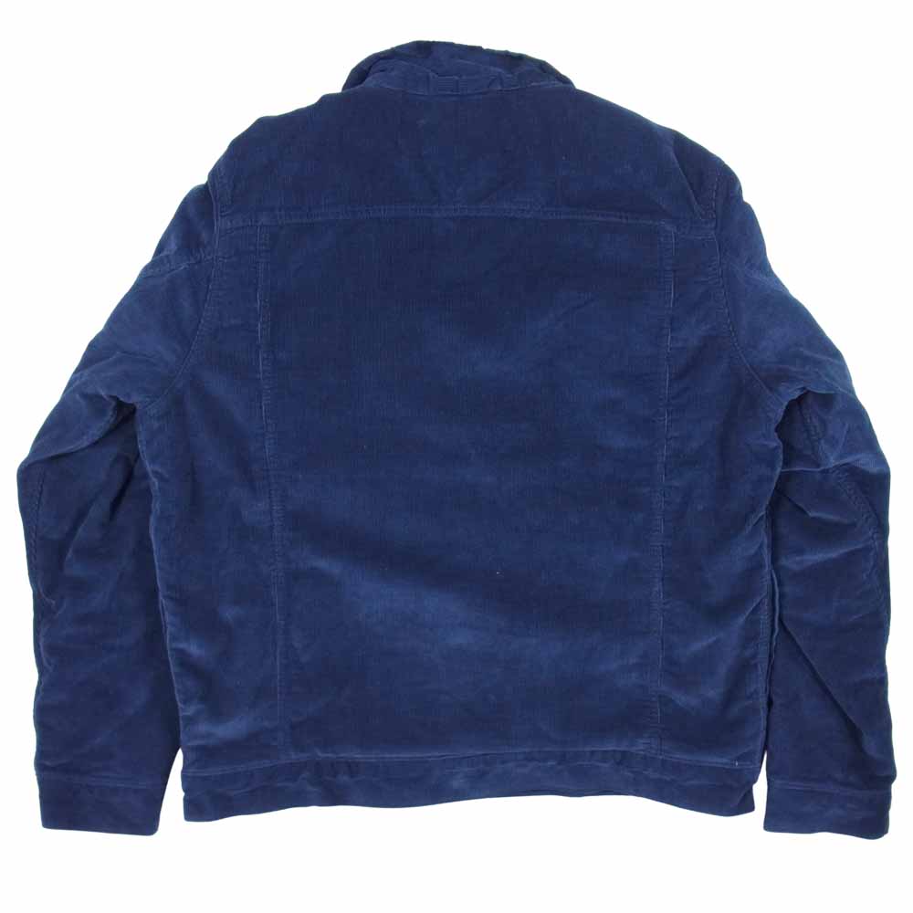 patagonia パタゴニア 19AW 26520 Pile Lined Trucker Jacket パイル ライン トラッカー コーデュロイ ジャケット ネイビー系 L【美品】【中古】