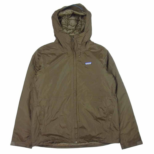 patagonia パタゴニア 18AW 83716 Insulated Torrentshell Jacket インサレーテッド トレントシェル ジャケット ダークブラウン系 L【美品】【中古】