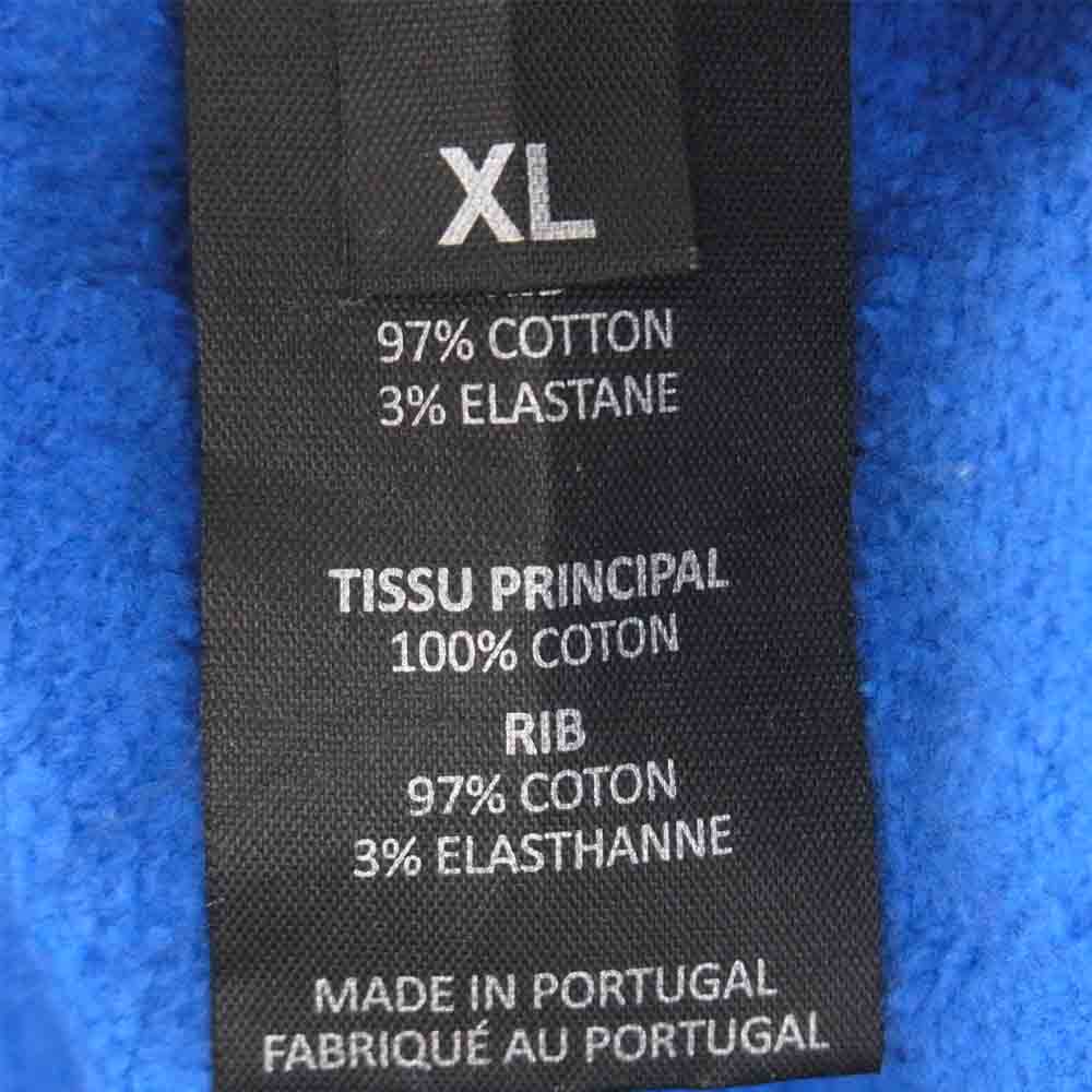 VETEMENTS ヴェトモン 19SS MSS197004 COMPANYNAMENAME レイヤード デザイン スウェット トレーナー ブラック系 ブルー系 XL【新古品】【未使用】【中古】