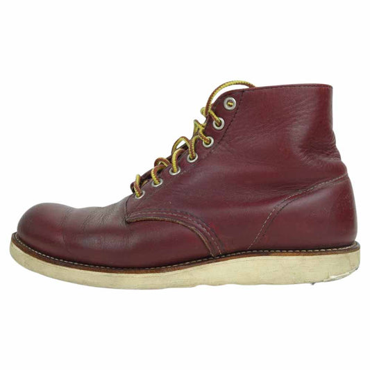 RED WING レッドウィング 8166 90s 犬タグ プレーントゥ 赤茶系 8.5 D【中古】