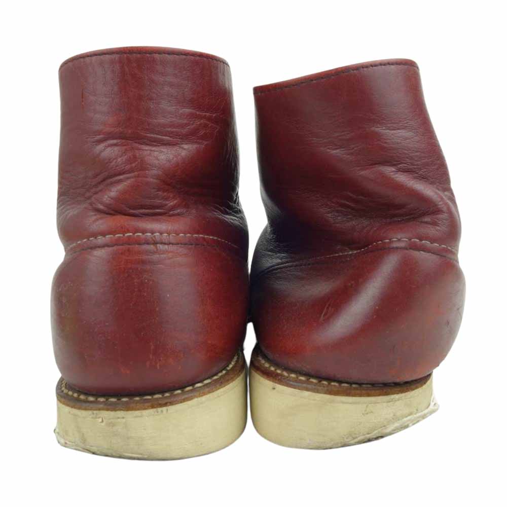 RED WING レッドウィング 8166 90s 犬タグ プレーントゥ 赤茶系 8.5 D【中古】