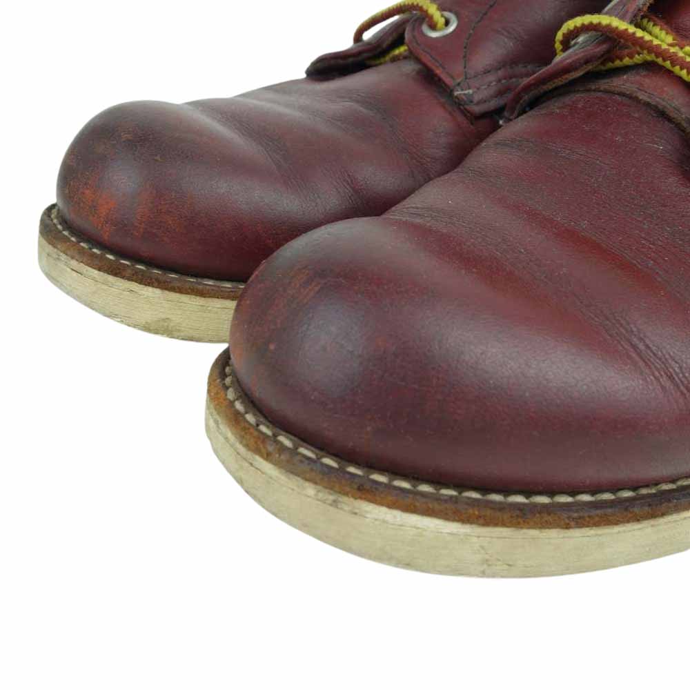 RED WING レッドウィング 8166 90s 犬タグ プレーントゥ 赤茶系 8.5 D【中古】