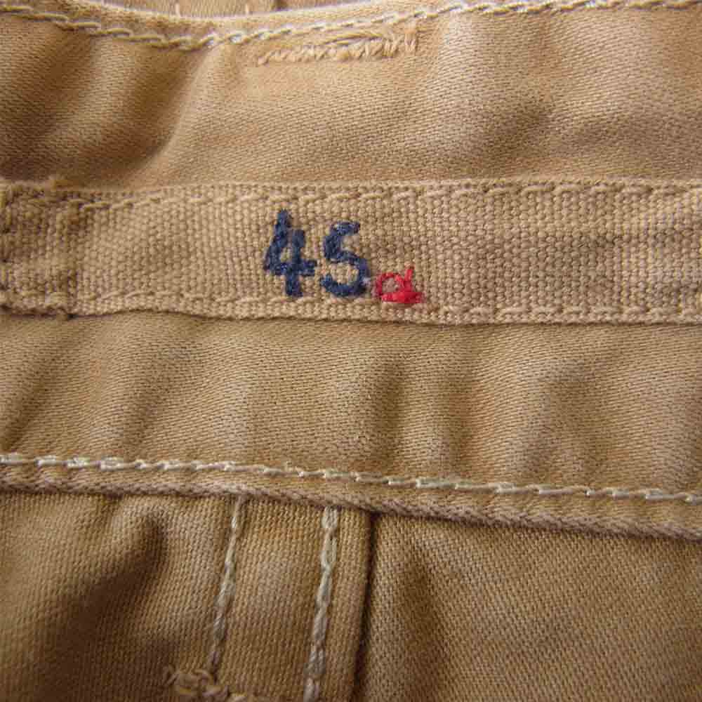 フォーティファイブアール コットン ベイカー パンツ ライトブラウン系 30【中古】