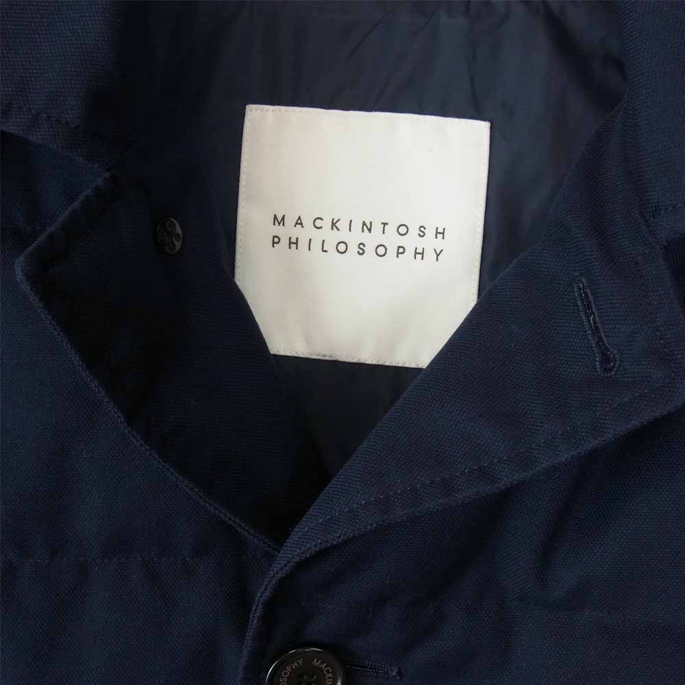 Mackintosh マッキントッシュ H1C27-226-29 撥水加工 ダウン ジャケット ネイビー系 38【中古】