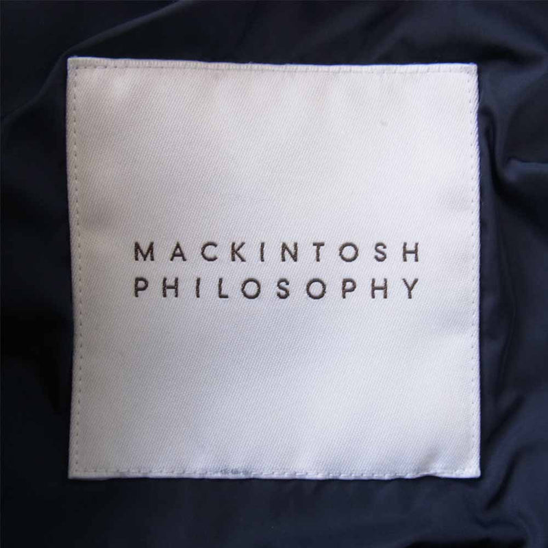 Mackintosh マッキントッシュ H1C27-226-29 撥水加工 ダウン ジャケット ネイビー系 38【中古】