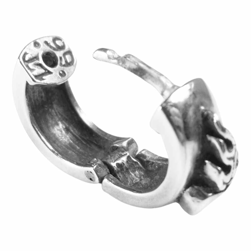 LEATHERS AND TREASURES レザーズアンドトレジャーズ セイクリッド ハート ピアス シルバー系【中古】