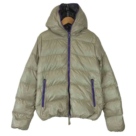 DUVETICA デュベティカ D.910.01-1035R 国内正規品 THIA ティア ダウン ジャケット ベージュ系 42【中古】