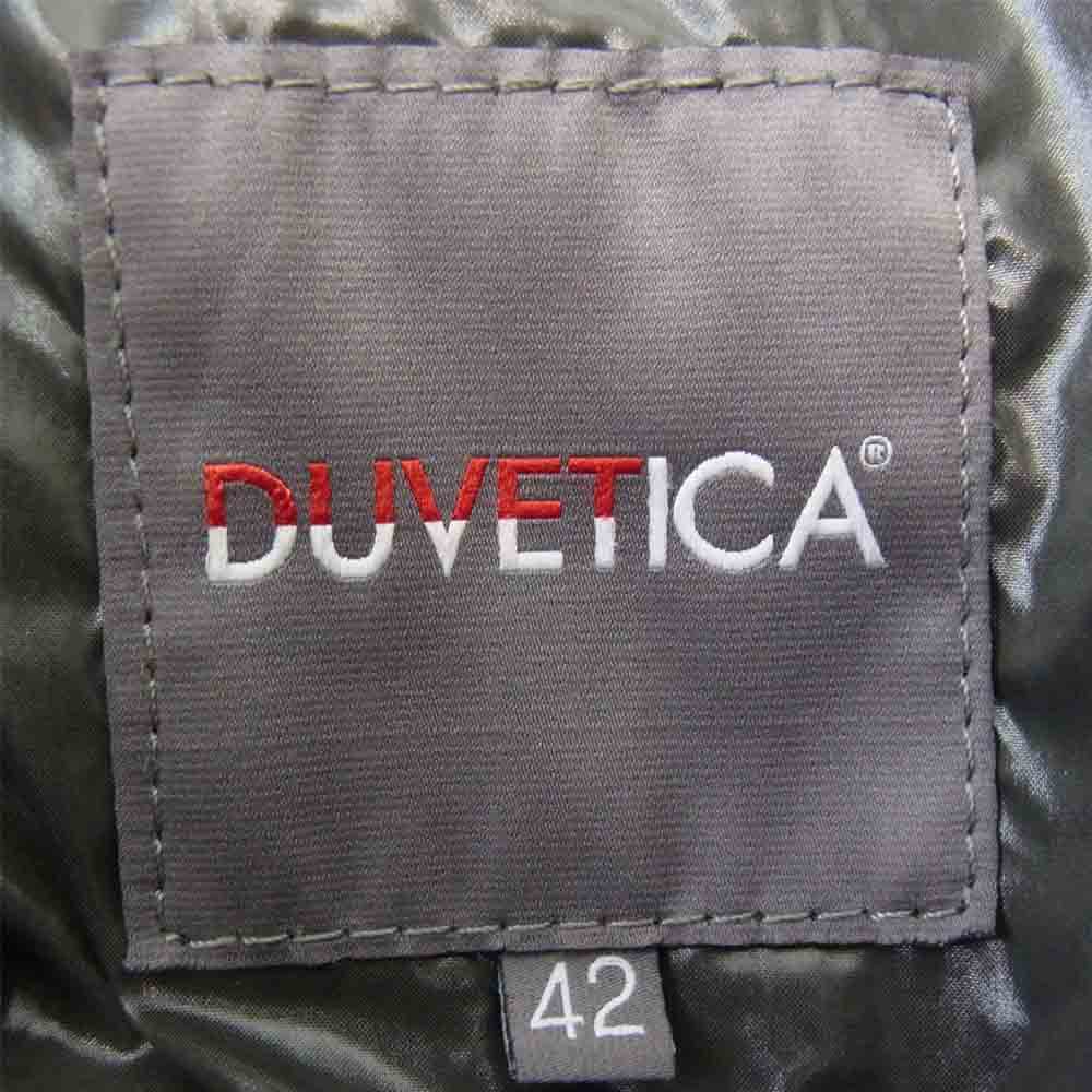 DUVETICA デュベティカ D.910.01-1035R 国内正規品 THIA ティア ダウン ジャケット ベージュ系 42【中古】