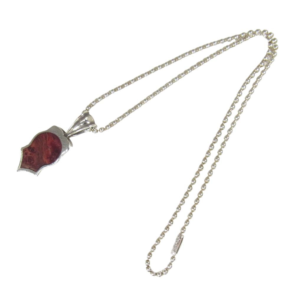 STANLEY GUESS スタンリーゲス ウッドインレイ ギター ネックレス