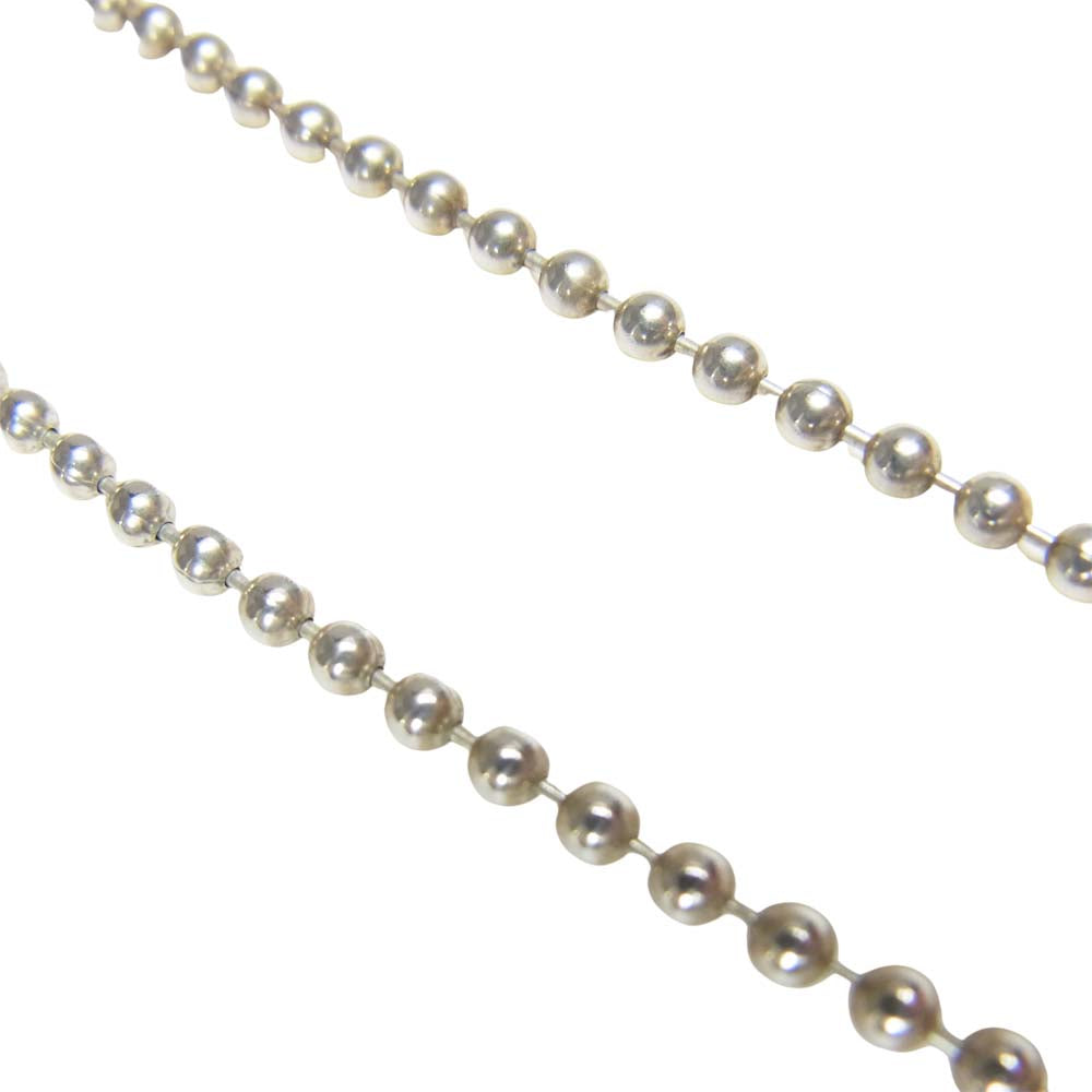 STANLEY GUESS スタンリーゲス ウッドインレイ ギター ネックレス シルバー系【中古】