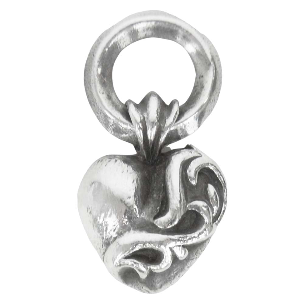 CHROME HEARTS クロムハーツ（原本無） ハート チャーム ペンダント トップ シルバー系【中古】