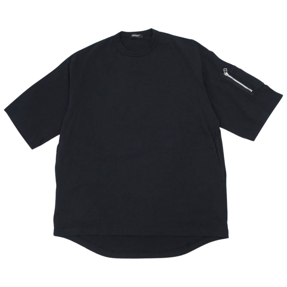 UNDERCOVER アンダーカバー 21AW UC2A4803-1 アーミー BIG T-SHIRT ビッグ Tシャツ ブラック系【中古】