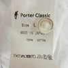 PORTER CLASSIC ポータークラシック KEROUAC SHIRT ケルアック シャツ ホワイト ホワイト系 L【中古】