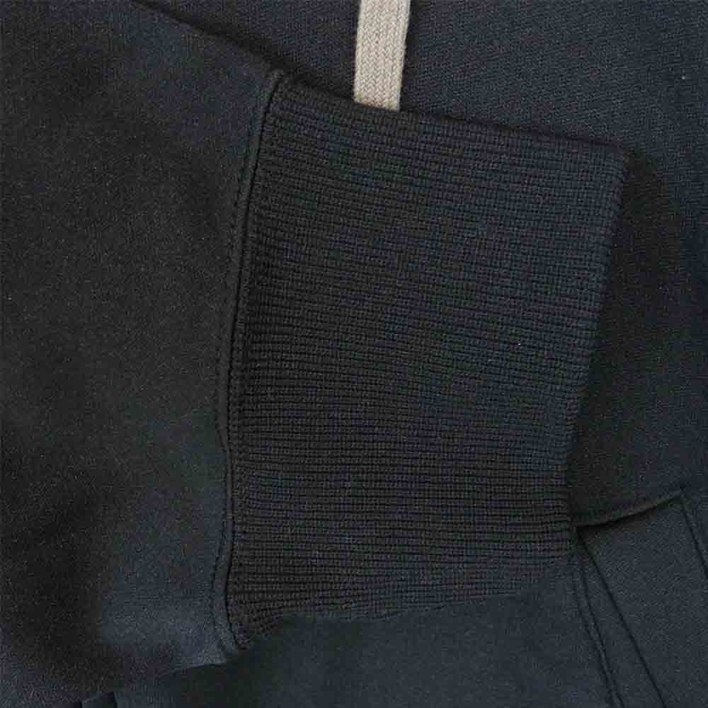 COMME des GARCONS コムデギャルソン HOMME DEUX オムドゥ AD2020 DG-T016 製品加工 エステルジャージー パーカー ブラック系 L【中古】
