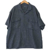 PORTER CLASSIC ポータークラシック SASHIKO SUPER LIGHT KEROUAC SHIRT ケルアック シャツ グレー系 L【中古】