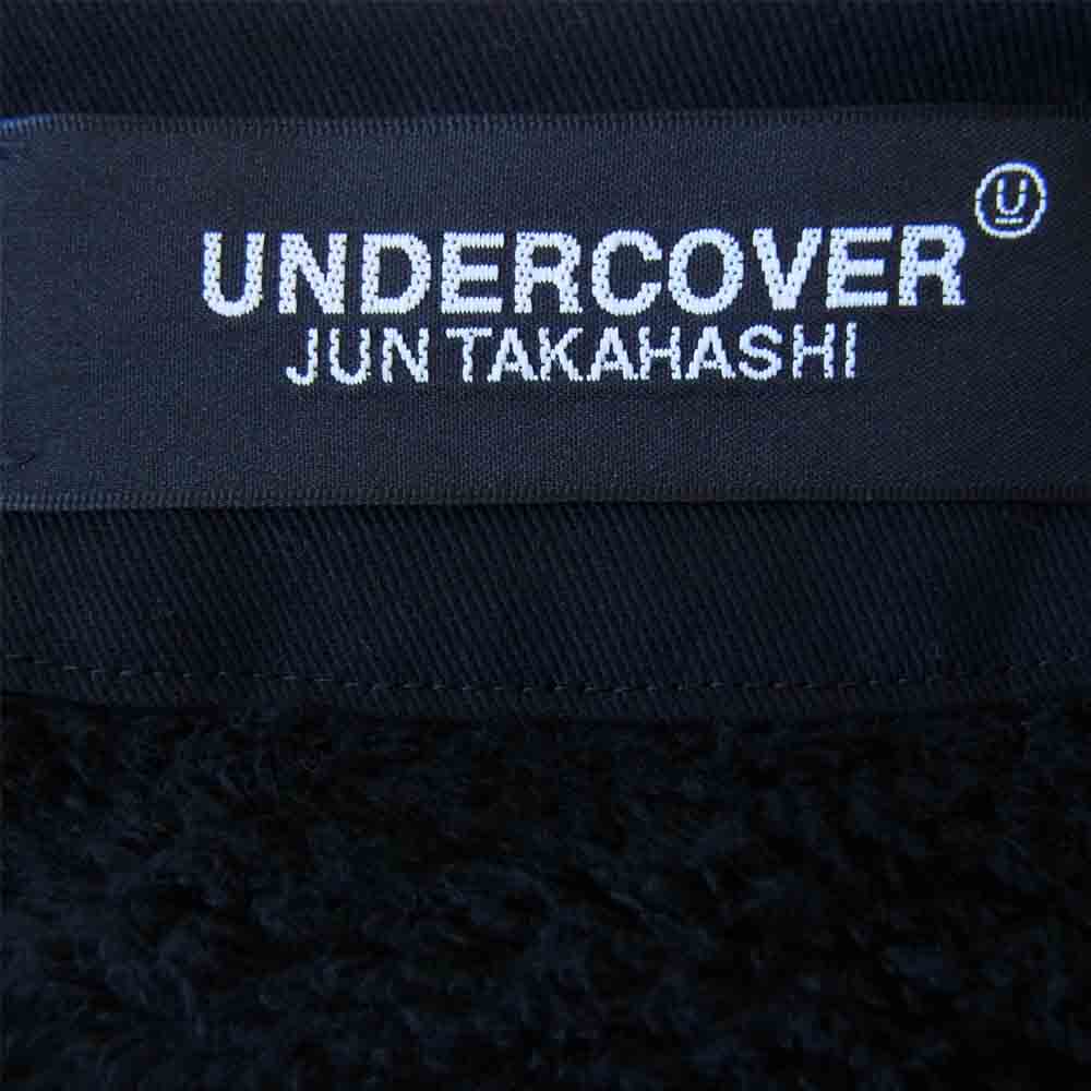 UNDERCOVER アンダーカバー UC1A4209 cotton pile blouson パイル ニット ブルゾン カーディガン ブラック系 4【中古】