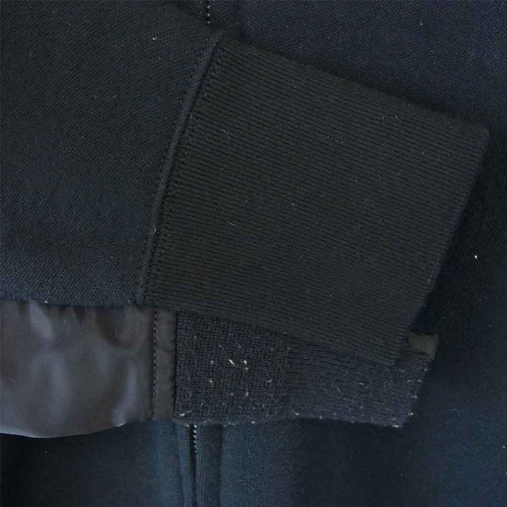 Sacai サカイ 20AW SCM-036 Sponge Sweat MA-1 Zip Hoodie ドッキング ジップ パーカー ブラック系 ダークネイビー系 3【中古】