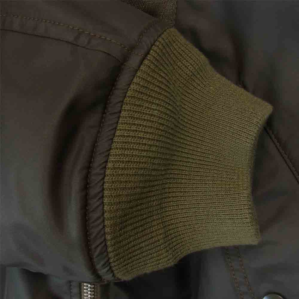 RRL ダブルアールエル RRL-J381 Bordon bomber jacket ボンバー フライト ジャケット カーキ系 XL【中古】