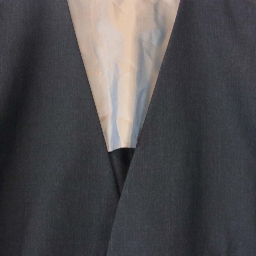 FEAR OF GOD フィアオブゴッド FIFTH COLLECTION FG60-004-020 ONE BUTTON JACKET ノーカラー 1ボタン ジャケット グレー系 50【美品】【中古】