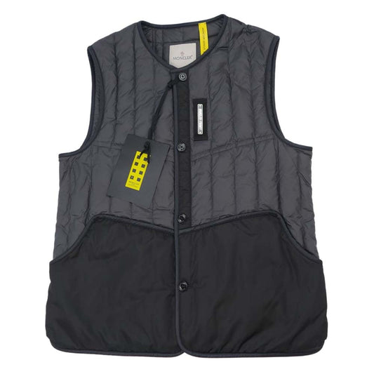 MONCLER モンクレール  7 Genius Fragment Hiroshi Fujiwara フラグメント DALIM GILET  ダリム ジレ ダウンベスト ブラック系 3【新古品】【未使用】【中古】
