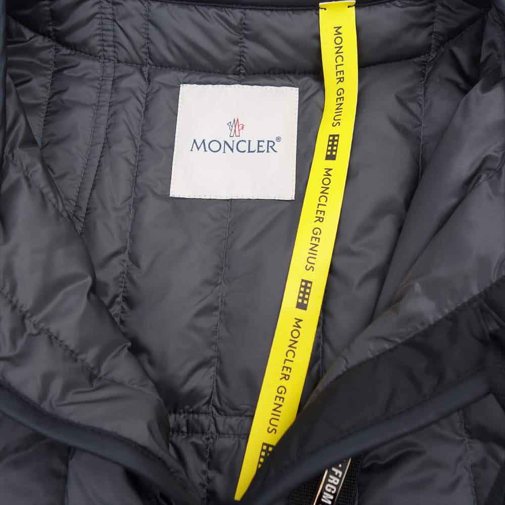 MONCLER モンクレール  7 Genius Fragment Hiroshi Fujiwara フラグメント DALIM GILET  ダリム ジレ ダウンベスト ブラック系 3【新古品】【未使用】【中古】