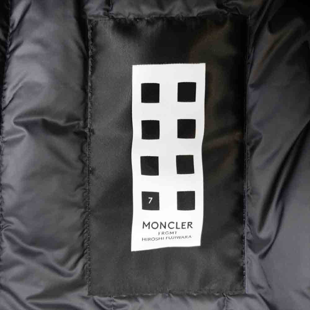 MONCLER モンクレール  7 Genius Fragment Hiroshi Fujiwara フラグメント DALIM GILET  ダリム ジレ ダウンベスト ブラック系 3【新古品】【未使用】【中古】