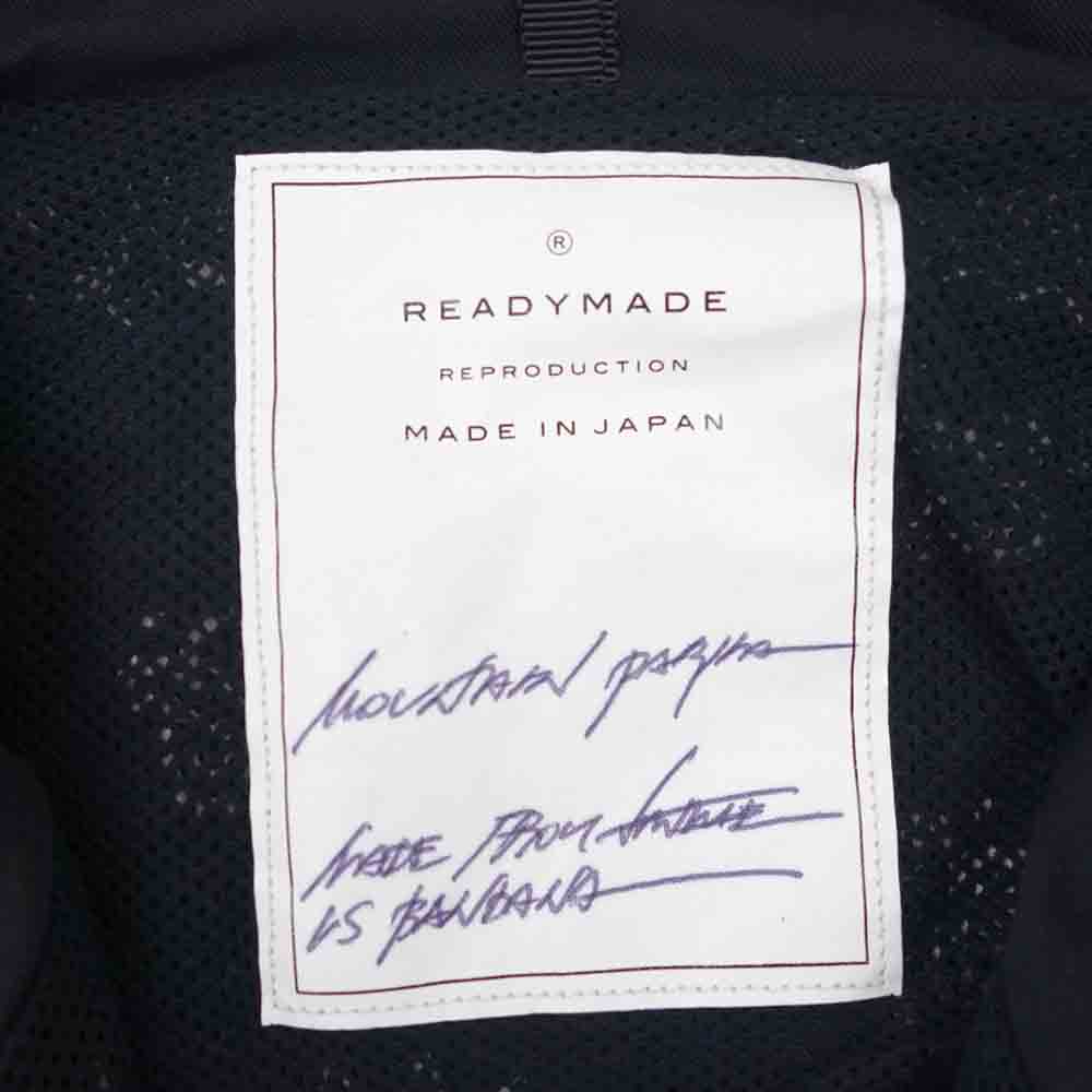 READY MADE レディメイド  RE-CO-RE-00-00-95 マウンテンパーカー MOUNTAIN PARKA ヴィンテージ バンダナ マウンテン パーカー ブルー系 ブラック系 4【中古】
