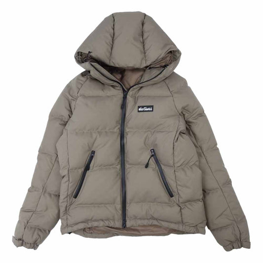 WILDTHINGS ワイルドシングス WT011N WT  WT HOODED DOWN JACKET beige S【中古】