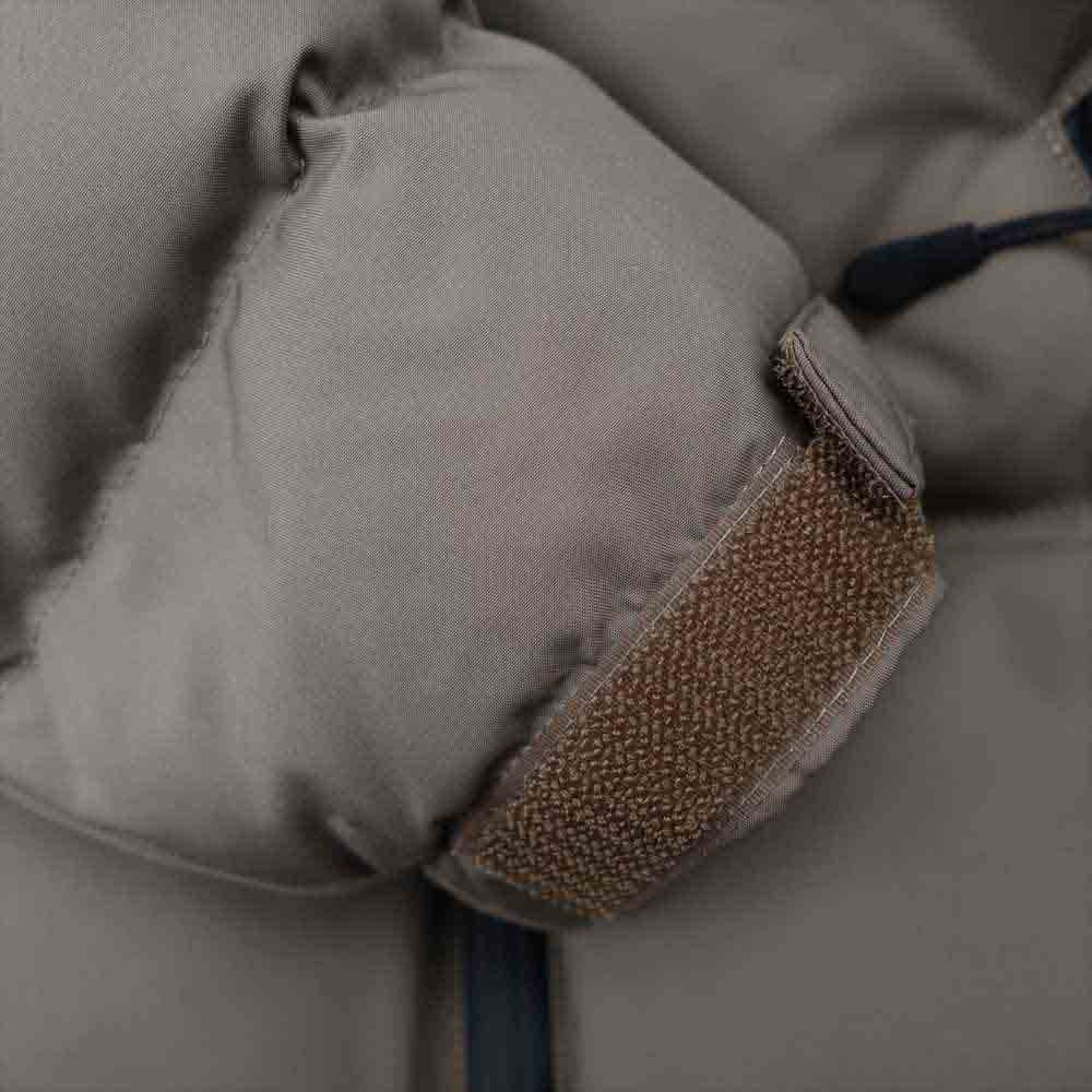 WILDTHINGS ワイルドシングス WT011N WT  WT HOODED DOWN JACKET beige S【中古】