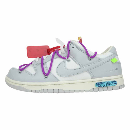 NIKE ナイキ DM1602-101 DUNK LOW OFF WHITE 1 OF 50 45 ダンク ロー  オフホワイト オフホワイト系 28cm【新古品】【未使用】【中古】