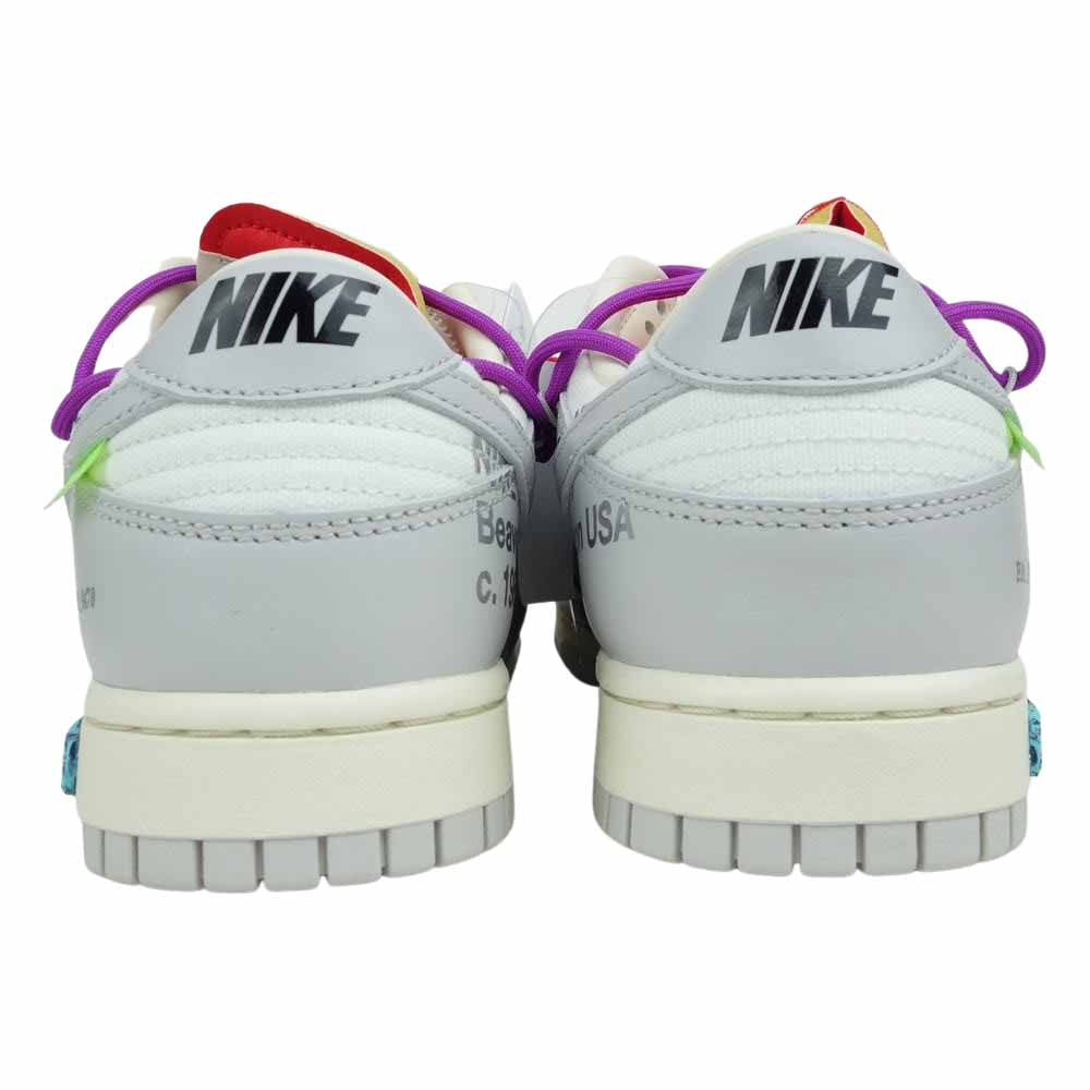 NIKE ナイキ DM1602-101 DUNK LOW OFF WHITE 1 OF 50 45 ダンク ロー  オフホワイト オフホワイト系 28cm【新古品】【未使用】【中古】